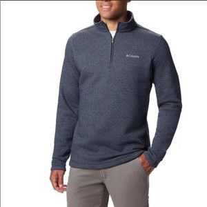 Columbia Men’s Ortega Oaks Great Hart Mountain Half-Zip Quarter Zip Pull Over